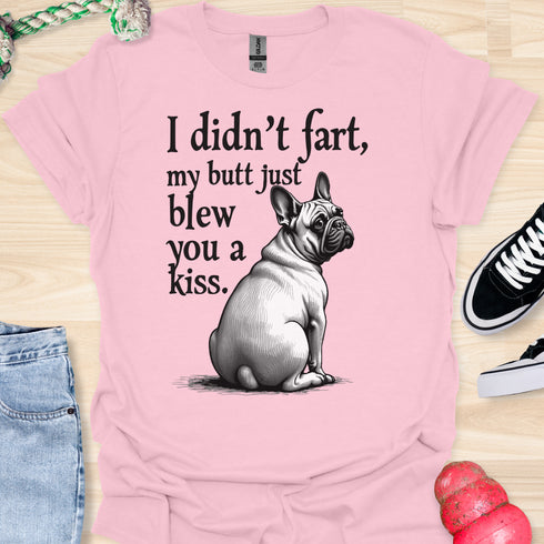 I didn’t fart, my butt just blew a kiss - V9 - Elegant Over The Shoulder T-Shirt